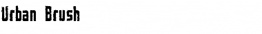 Download Urban Brush Font Download Urban Brush Font