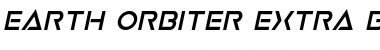 Earth Orbiter Extra-Bold Italic Font