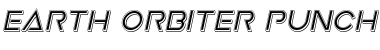 Earth Orbiter Punch Italic Font
