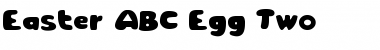 Easter ABC Egg Font