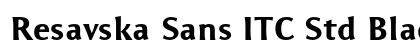 Resavska Sans ITC Std Black