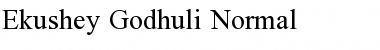 Ekushey Godhuli Normal Font