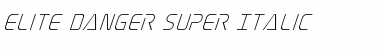 Download Elite Danger Super-Italic Font Download Elite Danger Super-Italic Font