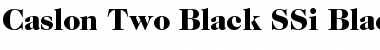 Download Caslon Two Black SSi Font