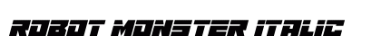 Robot Monster Italic preview