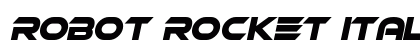 Robot Rocket Italic preview