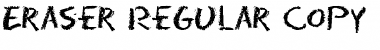 Eraser Regular Font