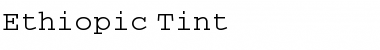 Ethiopic Tint Font