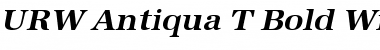 URW Antiqua T Font