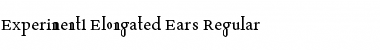 Download Experiment1-Elongated Ears Font