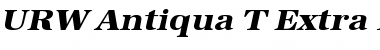 URW Antiqua T Regular Font