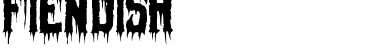 Download Fiendish Font Download Fiendish Font