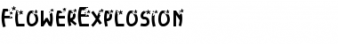 FlowerExplosion Font