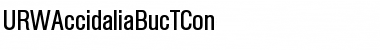 Download URWAccidaliaBucTCon Font