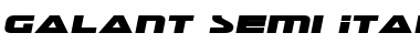 Galant Semi-Italic Font