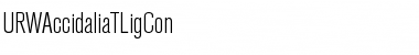 Download URWAccidaliaTLigCon Font Download URWAccidaliaTLigCon Font