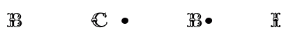 Bodoni Classic Bambus Initials Regular preview