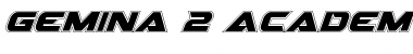 Download Gemina 2 Academy Italic Font Download Gemina 2 Academy Italic Font