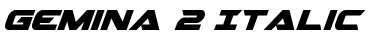 Download Gemina2 Italic Font Download Gemina2 Italic Font