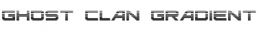 Ghost Clan Gradient Font