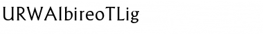 URWAlbireoTLig Regular Font