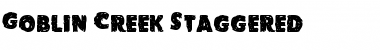 Download Goblin Creek Staggered Font Download Goblin Creek Staggered Font