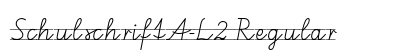 SchulschriftA-L2 Regular preview