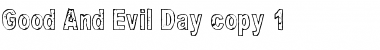 Good And Evil Day Font
