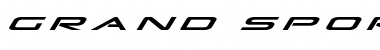 Download Grand Sport Title Italic Font Download Grand Sport Title Italic Font