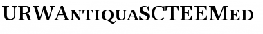 URWAntiquaSCTEEMed Font