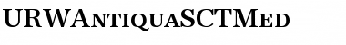 URWAntiquaSCTMed Font