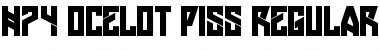 H74 Ocelot Piss Font
