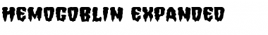 Hemogoblin Expanded Font