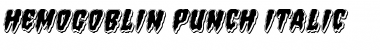 Hemogoblin Punch Italic Font