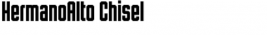 HermanoAlto Chisel Font