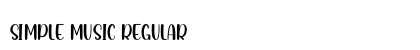 Simple Music Regular preview