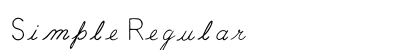 Simple Regular preview