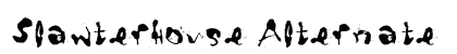 Slawterhouse Alternate Preview