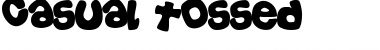 Casual Tossed Regular Font