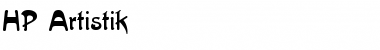 Download HP-Artistik Font Download HP-Artistik Font
