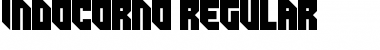 Indocorno Regular Font