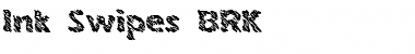 Ink Swipes (BRK) Regular Font