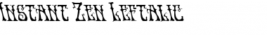 Instant Zen Leftalic Italic Font
