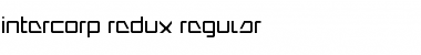 Intercorp Redux Regular Font