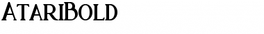 Atari bold Regular Font Atari bold Regular Font
