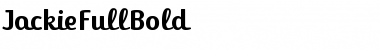 JackieFullBold Font