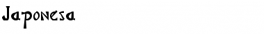 Japonesa Font