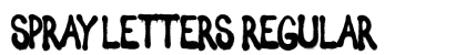 Spray Letters Regular preview