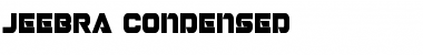 Jeebra Condensed Condensed Font
