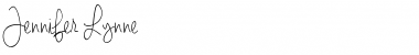 Download Jennifer Lynne Font
